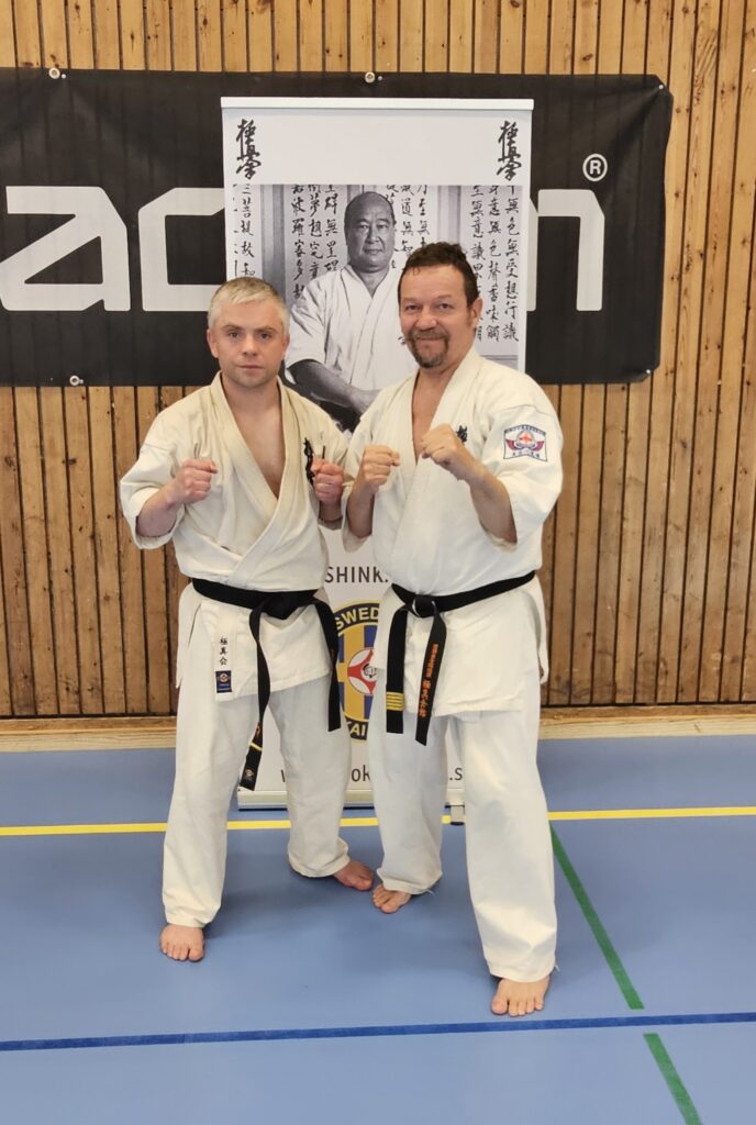 sempai Nikolai ja shihan Hallamaa