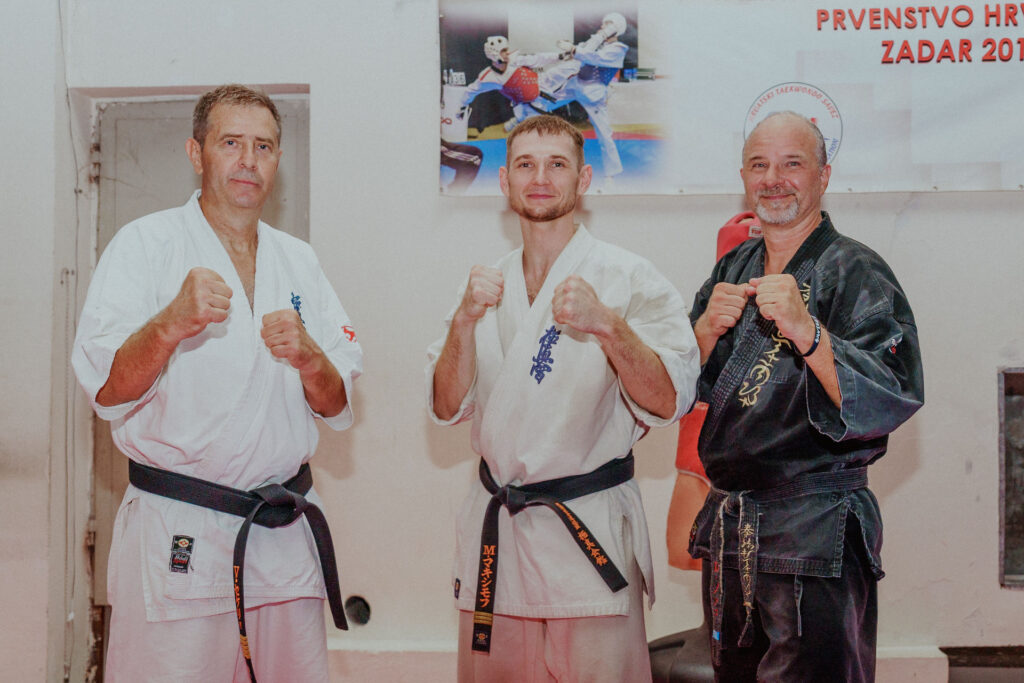 Shihan Vladimir, Sensei Maksym, Sensei Domen