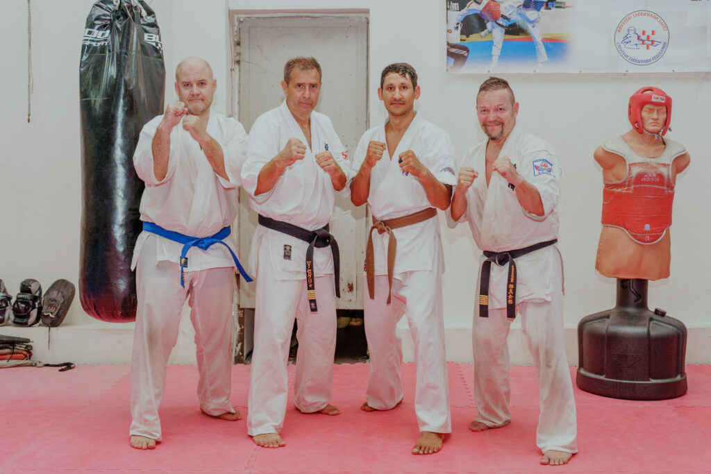 Antti, Shihan Vladimir, Sempai Arif, Shihan Kai